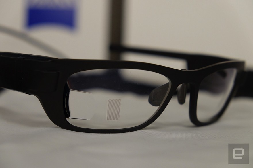 Thought Google Glass too ugly! Carl Zeiss to do the smart glasses